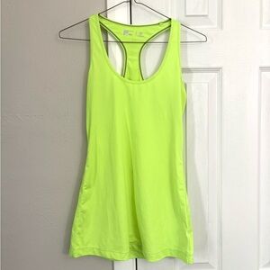 Xersion Women's Neon Yellow Running Tank Top